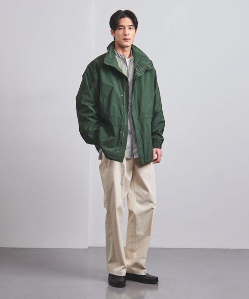 UNITED ARROWS（ユナイテッドアローズ）の「メモリータフタナイロン マウンテンパーカー（マウンテンパーカー・メンズ・ダークグリーン/ネイビー・XL/L/M/S）」の5枚目の写真