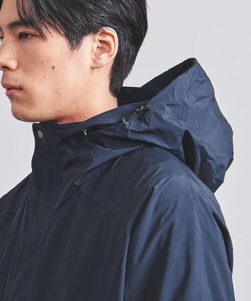 UNITED ARROWS（ユナイテッドアローズ）の「メモリータフタナイロン マウンテンパーカー（マウンテンパーカー・メンズ・ダークグリーン/ネイビー・XL/L/M/S）」の15枚目の写真