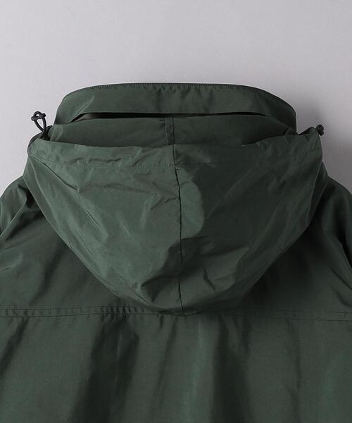 UNITED ARROWS（ユナイテッドアローズ）の「メモリータフタナイロン マウンテンパーカー（マウンテンパーカー・メンズ・ダークグリーン/ネイビー・XL/L/M/S）」の4枚目の写真