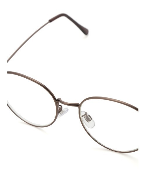 Mila Owen(ミラオーウェン)の「スリムフレームダテメガネ(メガネ・レディース・ブラウン・FREE)」の4枚目の写真