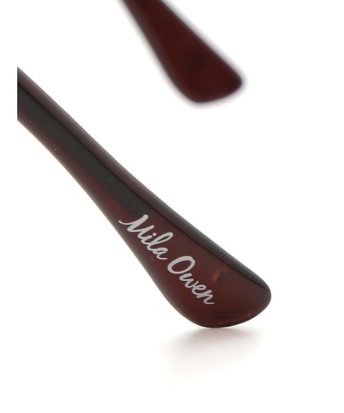 Mila Owen(ミラオーウェン)の「スリムフレームダテメガネ(メガネ・レディース・ブラウン・FREE)」の7枚目の写真