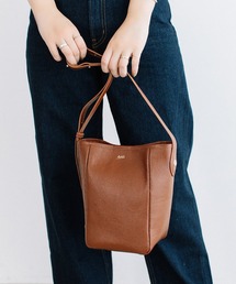 【BEAURE】牛革 カウレザー バケツ型 ワンショルダー バッグ B-24023