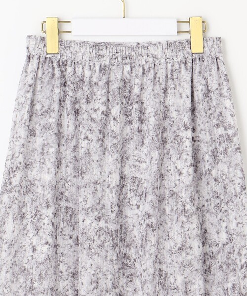 【セール】【2SET】コンパクトトップス×ミスティプリントスカート セットアップ（セットアップ）｜any SiS（エニィスィス）