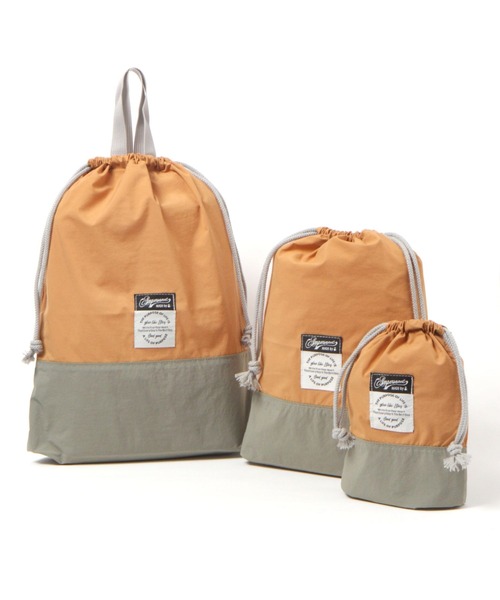 BAYFLOW（ベイフロー）の「巾着セット（KIDS）（エコバッグ/サブバッグ・キッズ・アイボリー/ブルー/ブラウン/ラベンダー/イエロー・FREE）」の6枚目の写真