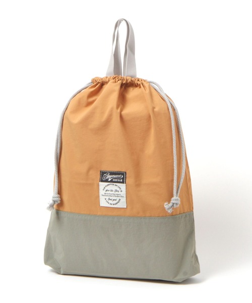 BAYFLOW（ベイフロー）の「巾着セット（KIDS）（エコバッグ/サブバッグ・キッズ・アイボリー/ブルー/ブラウン/ラベンダー/イエロー・FREE）」の7枚目の写真