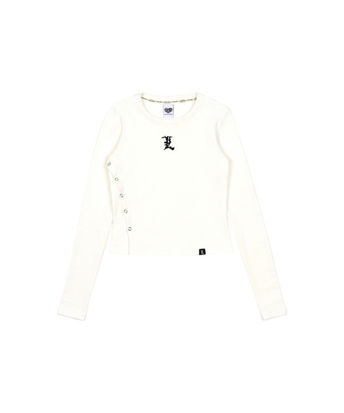 LUV IS TRUE★韓国★人気★VL L LOGO TEE ロンＴ 2色/追跡あり LUV IS TRUE☆韓国☆人気☆VL L LOGO TEE ロンT 2色/追跡あり
