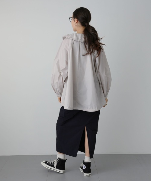 saloon（サルーン）の「SALOON(サルーン)/ライトペーパータフタブルゾン（ブルゾン・レディース・ブラック/グレー系その他・FREE）」の18枚目の写真