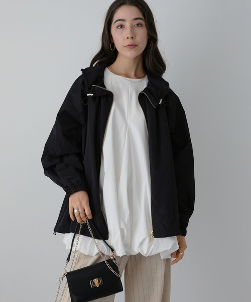 saloon（サルーン）の「SALOON(サルーン)/ライトペーパータフタブルゾン（ブルゾン・レディース・ブラック/グレー系その他・FREE）」の13枚目の写真