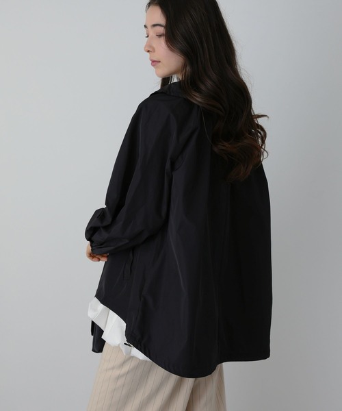 saloon（サルーン）の「SALOON(サルーン)/ライトペーパータフタブルゾン（ブルゾン・レディース・ブラック/グレー系その他・FREE）」の8枚目の写真