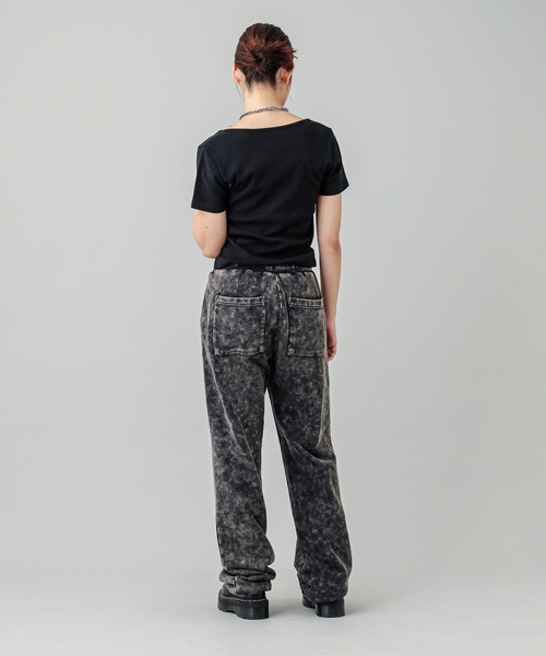 X-girl（エックスガール）の「CHENILLE EMBROIDERED LOGO CARDIGAN（Tシャツ/カットソー・レディース・ブラック/ブラウン/ホワイト・S/M）」の22枚目の写真