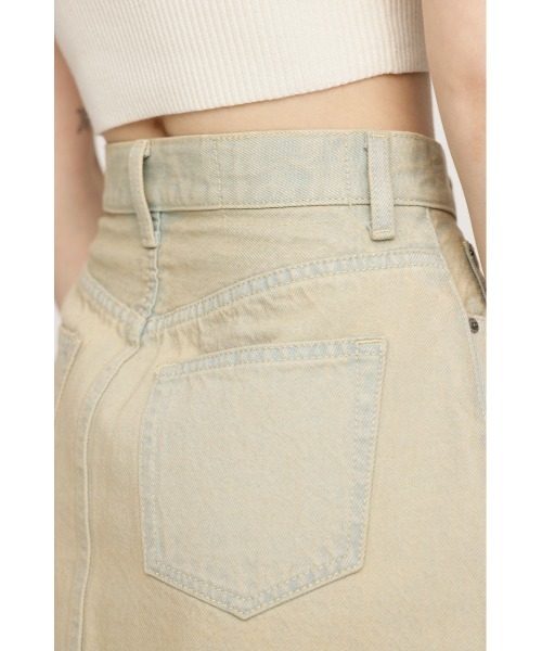 SLY（スライ）の「NOAH DENIM S/SK-E ノア デニム ショートスカート / セットアップ可（デニムスカート・レディース・ブルー系その他・0/1/2）」の7枚目の写真