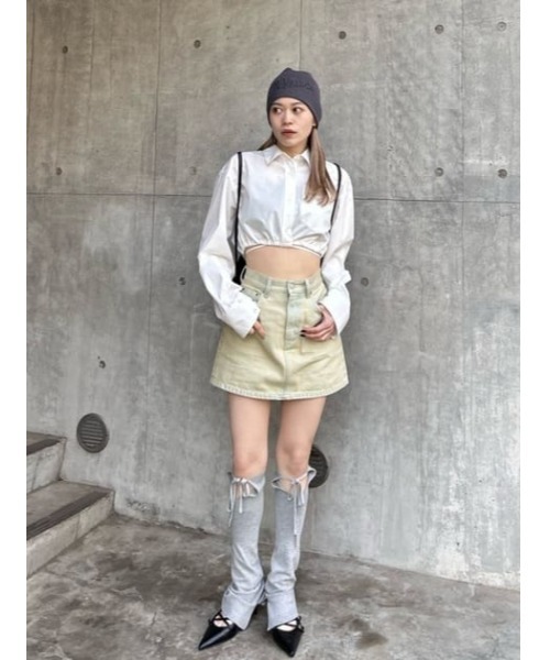 SLY（スライ）の「NOAH DENIM S/SK-E ノア デニム ショート