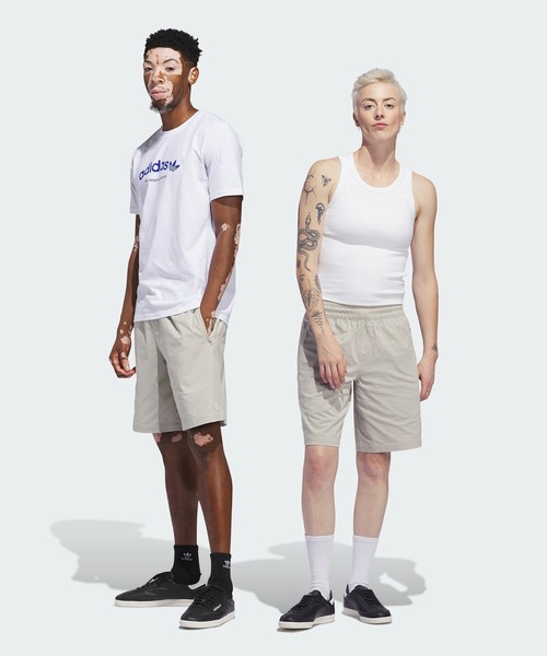 adidas(アディダス)の「スケートボーディング ショーツ(ジェンダーニュートラル) / ハーフパンツ / アディダスオリジナルス adidas Originals(その他パンツ・メンズ・ベージュ/グレー/ブラック・SMALL/X-SMALL/XX-LARGE/3XL/LARGE/MEDIUM/X-LARGE/XX-SMALL)」の14枚目の写真
