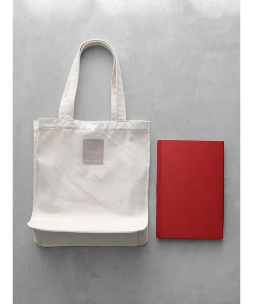 CRAFT STANDARD BOUTIQUE（クラフトスタンダードブティック）の「キャンバススクエアトート（トートバッグ・レディース・チャコールグレー/ナチュラル/カーキ・FREE）」の5枚目の写真