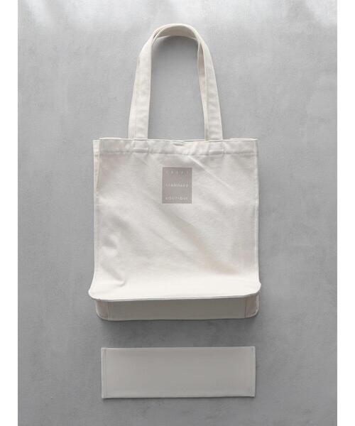 CRAFT STANDARD BOUTIQUE（クラフトスタンダードブティック）の「キャンバススクエアトート（トートバッグ・レディース・チャコールグレー/ナチュラル/カーキ・FREE）」の20枚目の写真