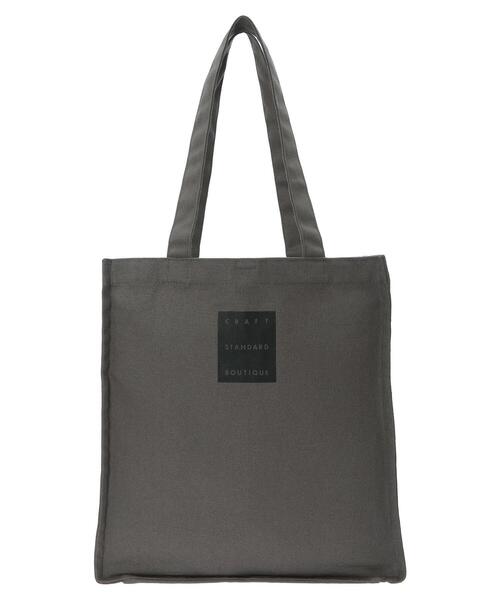 CRAFT STANDARD BOUTIQUE（クラフトスタンダードブティック）の「キャンバススクエアトート（トートバッグ・レディース・チャコールグレー/ナチュラル/カーキ・FREE）」の10枚目の写真