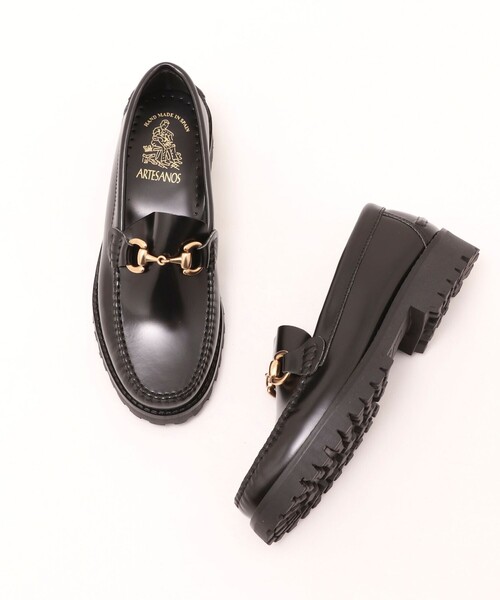 ARTESANOS(アルテサノス)の「【ARTESANOS/アルテサノス】◇【WEB限定】ビットローファー(その他シューズ・レディース・ブラック・38/36/37)」の2枚目の写真