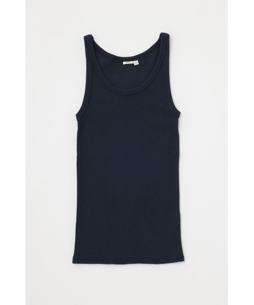 MOUSSY（マウジー）の「BASIC RIB タンクトップ（タンクトップ・レディース・ダークネイビー/ホワイト/オレンジ系その他/ライトブルー・FREE）」の10枚目の写真