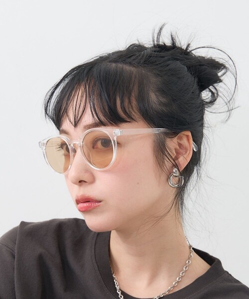 FREAK'S STORE（フリークスストア）の「UVカットアイウエア（メガネ・レディース・ベージュ/ブラック/その他・ONE SIZE）」の6枚目の写真