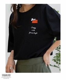 PEANUTS スヌーピー アソートプリントTシャツ