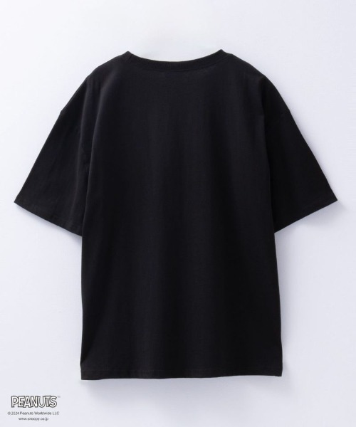 PEANUTS(ピーナッツ)の「PEANUTS スヌーピー アソートプリントTシャツ(Tシャツ/カットソー・レディース・グリーン系その他/ベージュ/ホワイト/ブラック・フリー)」の17枚目の写真