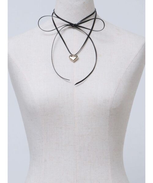 GYDA（ジェイダ）の「JEYSUS Heartレイヤーチョーカーネックレス（ネックレス・レディース・ゴールド/シルバー・FREE）」の10枚目の写真