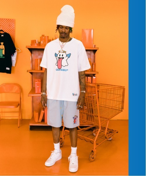 GRAF&WU(グラフアンドユー)の「GRAF&WU-1-SSTEE(Tシャツ/カットソー・メンズ・ホワイト/ブラック・M/XL/L)」の4枚目の写真