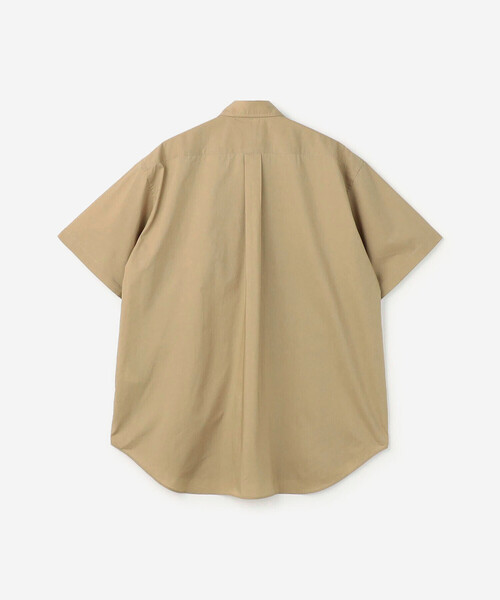 SCYE BASICS（サイベーシックス）の「SCYE BASICS｜〈別注〉半袖ボタンダウンシャツ MEN（シャツ/ブラウス・メンズ・キャメル/ライトブルー/ネイビー・38/40/36）」の5枚目の写真