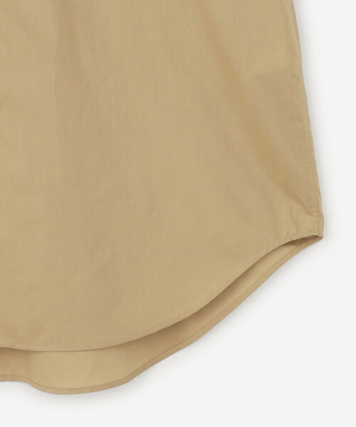 SCYE BASICS（サイベーシックス）の「SCYE BASICS｜〈別注〉半袖ボタンダウンシャツ MEN（シャツ/ブラウス・メンズ・キャメル/ライトブルー/ネイビー・38/40/36）」の8枚目の写真