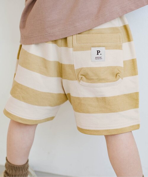 p.premier（ピードットプルミエ）の「イロチ買いしたい総柄イージーハーフパンツ（その他パンツ・キッズ・ブラック/ベージュ/ブラウン/レッド/ミント/アイボリー・110/120/80/130/140/90/100）」の5枚目の写真