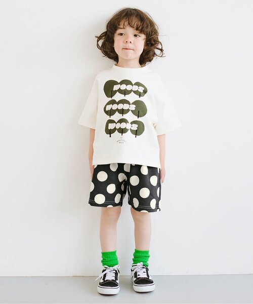 p.premier（ピードットプルミエ）の「イロチ買いしたい総柄イージーハーフパンツ（その他パンツ・キッズ・ブラック/ベージュ/ブラウン/レッド/ミント/アイボリー・110/120/80/130/140/90/100）」の10枚目の写真