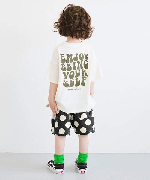 p.premier（ピードットプルミエ）の「イロチ買いしたい総柄イージーハーフパンツ（その他パンツ・キッズ・ブラック/ベージュ/ブラウン/レッド/ミント/アイボリー・110/120/80/130/140/90/100）」の11枚目の写真