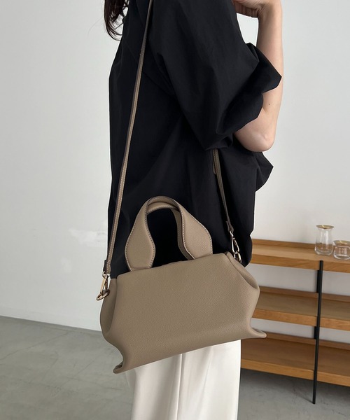 CAPRICIEUX LE'MAGE ラウンドミニボストンバッグ CAPRICIEUX LE'MAGE｜ラウンドミニボストンバッグ | Rakuten