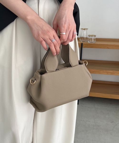CAPRICIEUX LE'MAGE ラウンドミニボストンバッグ CAPRICIEUX LE'MAGE｜ラウンドミニボストンバッグ | Rakuten