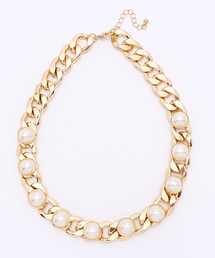 WEGO | WEGO/パールチェーンネックレス(ネックレス)