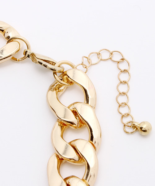 WEGO（ウィゴー）の「WEGO/パールチェーンネックレス（ネックレス・レディース・ゴールド・FREE）」の4枚目の写真