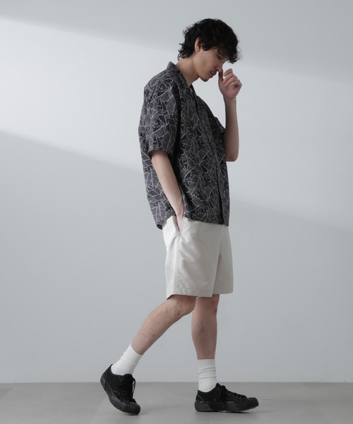 NANO universe（ナノユニバース）の「グログランバギーショーツ（その他パンツ・メンズ・ブラック/オリーブ/ベージュ系その他・S/M/L）」の6枚目の写真