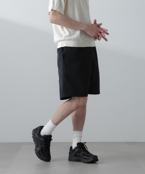 NANO universe（ナノユニバース）の「グログランバギーショーツ（その他パンツ・メンズ・ブラック/オリーブ/ベージュ系その他・S/M/L）」の9枚目の写真