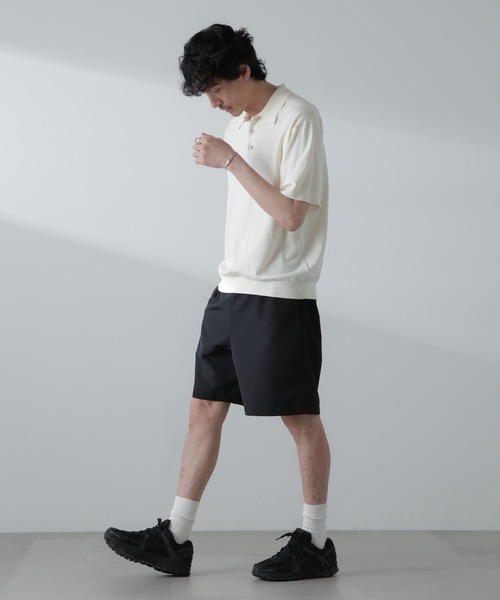 NANO universe（ナノユニバース）の「グログランバギーショーツ（その他パンツ・メンズ・ブラック/オリーブ/ベージュ系その他・S/M/L）」の13枚目の写真