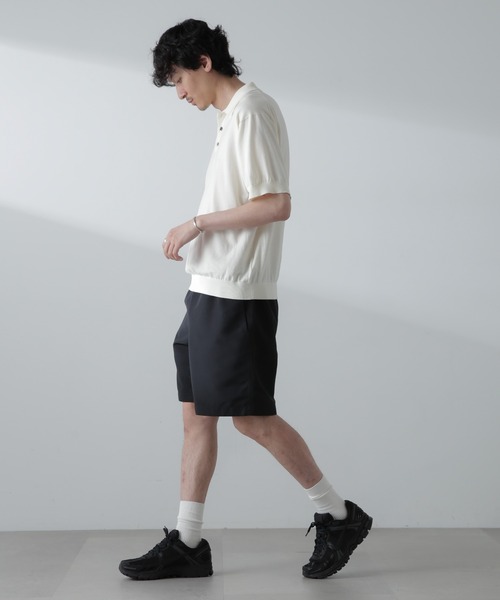 NANO universe（ナノユニバース）の「グログランバギーショーツ（その他パンツ・メンズ・ブラック/オリーブ/ベージュ系その他・S/M/L）」の14枚目の写真