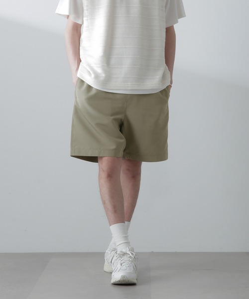 NANO universe（ナノユニバース）の「グログランバギーショーツ（その他パンツ・メンズ・ブラック/オリーブ/ベージュ系その他・S/M/L）」の15枚目の写真