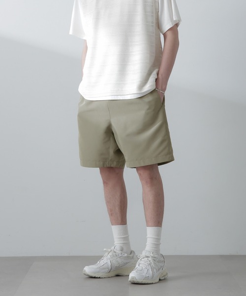 NANO universe（ナノユニバース）の「グログランバギーショーツ（その他パンツ・メンズ・ブラック/オリーブ/ベージュ系その他・S/M/L）」の16枚目の写真