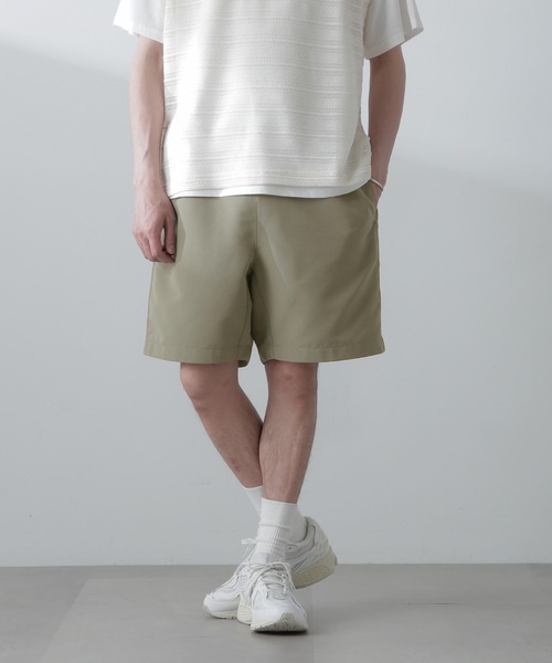 NANO universe（ナノユニバース）の「グログランバギーショーツ（その他パンツ・メンズ・ブラック/オリーブ/ベージュ系その他・S/M/L）」の17枚目の写真