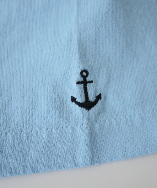 LA MARINE FRANCAISE(マリン フランセーズ)の「【Limhome】LA MARINE FRANCAISE別注半袖カットソー(Tシャツ/カットソー・レディース・サックスブルー/ブラック/ホワイト・1/0)」の7枚目の写真