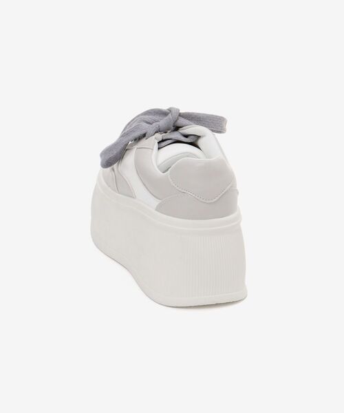 MAJESTIC LEGON（マジェスティックレゴン）の「プレート厚底スニーカー（スニーカー・レディース・オフホワイト/ピンク/グレー系その他・MEDIUM/SMALL/LARGE）」の18枚目の写真