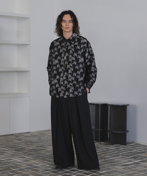 【Casper John】Fringe HAKAMA Slacks 袴スラックス CASPER JOHN（キャスパージョン）の「Fringe HAKAMA slacks