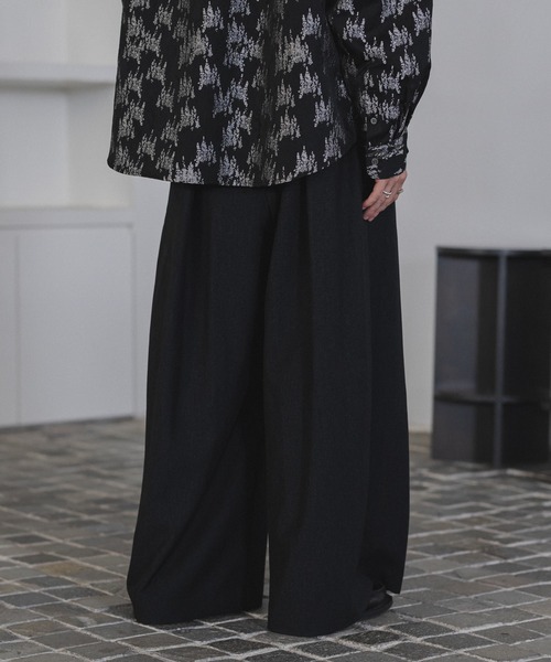 CASPER JOHN（キャスパージョン）の「Dobby cloth HAKAMA slacks