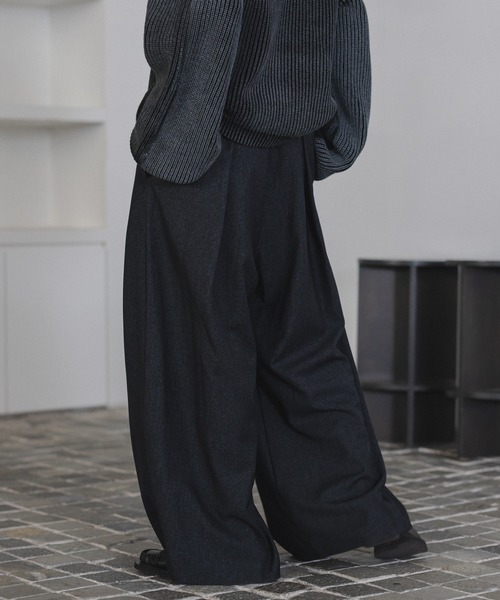 【Casper John】Fringe HAKAMA Slacks 袴スラックス CASPER JOHN（キャスパージョン）の「Fringe HAKAMA slacks
