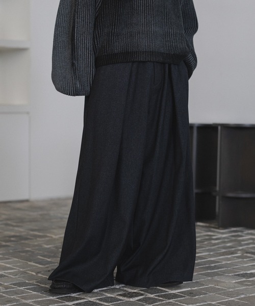 CASPER JOHN（キャスパージョン）の「Dobby cloth HAKAMA slacks
