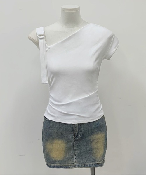 ﾜﾝｼｮﾙﾀﾞｰﾊﾞｯｸﾙT（Tシャツ/カットソー）｜SPIGA（スピーガ）Tシャツ/カットソー
